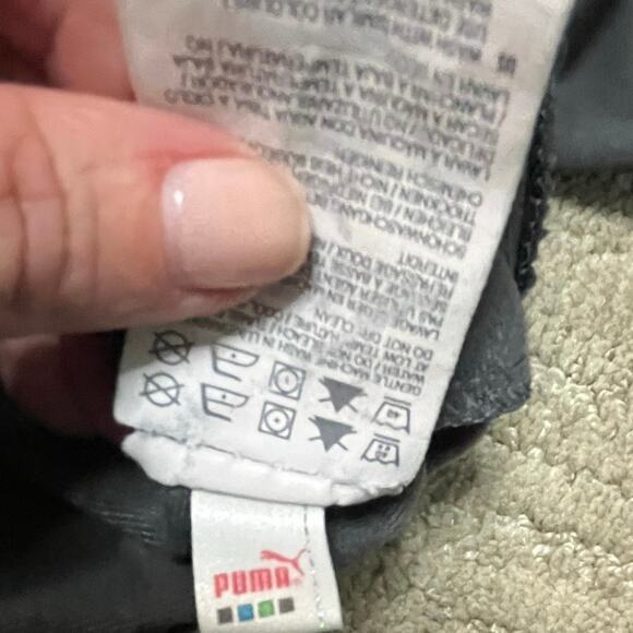 Puma Track Jacket Gray w/ Pink Accents Size X-Large Excellent Condition - Picture 6 of 6